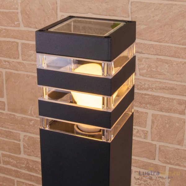 Уличный светильник Elektrostandard 1550 Techno черный 4690389083082 Уличный светильник Elektrostandard 1550 Techno черный 4690389083082