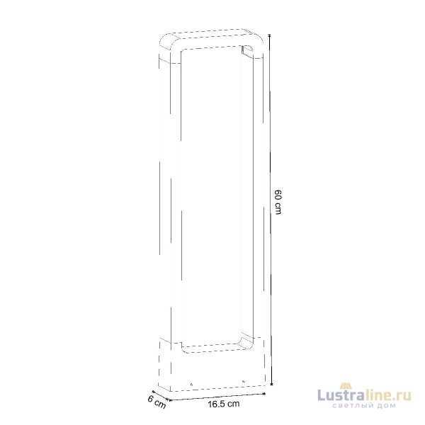 Ландшафтный светильник Arte Lamp Trapezio A2060PA-1BK Ландшафтный светильник Arte Lamp Trapezio A2060PA-1BK