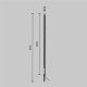 Ландшафтный светильник Maytoni Pole O440FL-L24GF3K