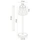 Уличный светильник Arte Lamp Fuyue A1616LT-1WH