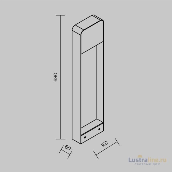 Ландшафтный светильник Maytoni Porte O481FL-L7B3K