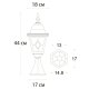 Ландшафтный светильник Arte Lamp Madrid A1541FN-1BN
