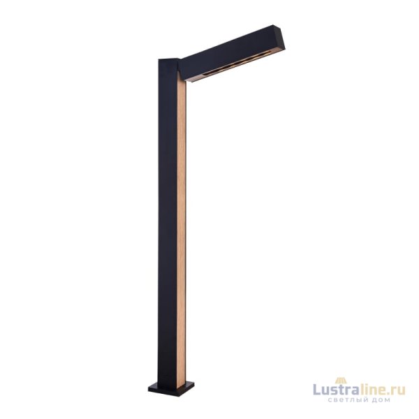 Уличный светильник Delight Collection GR0224-1A black/wood