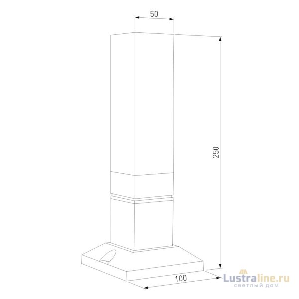 Ландшафтный светильник Elektrostandard 1536 TECHNO LED 4690389168741 Ландшафтный светильник Elektrostandard 1536 TECHNO LED 4690389168741