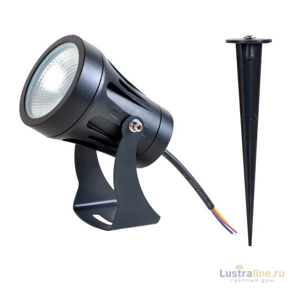 Грунтовый светильник Arte Lamp Elsie A4715IN-1BK Грунтовый светильник Arte Lamp Elsie A4715IN-1BK