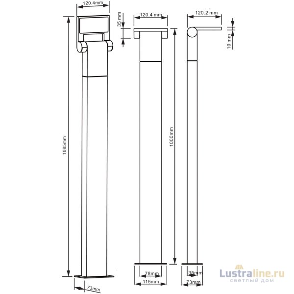 Ландшафтный светильник Deko-Light Robi flex 733007 Ландшафтный светильник Deko-Light Robi flex 733007