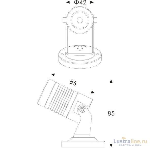 Уличный светильник Deko-Light Mini I WW 732036