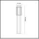 Уличный светильник Odeon Light Gino 4048/1F