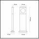 Ландшафтный светильник Odeon Light Como 6653/10GL