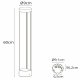 Ландшафтный светильник Arte Lamp New York A1660PA-1BK