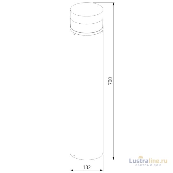 Уличный светодиодный светильник Elektrostandard 1532 Techno Led серый 4690389163272 Уличный светодиодный светильник Elektrostandard 1532 Techno Led серый 4690389163272