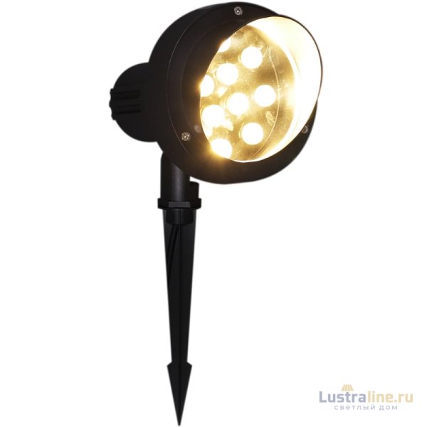 Грунтовый светильник Reluce 09401-0.7-001U LED9W BK+WW