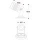 Уличный светильник Deko-Light Mini I Amber 730238