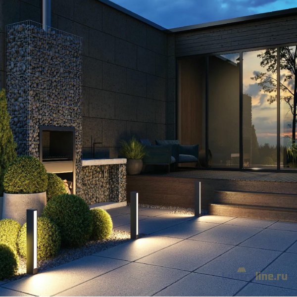 Уличный светильник Maytoni Hof O422FL-L12GF Уличный светильник Maytoni Hof O422FL-L12GF