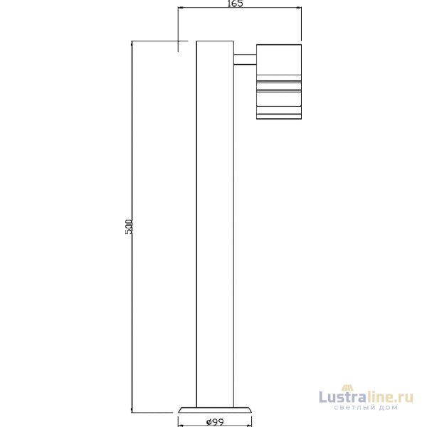 Ландшафтный светильник Deko-Light Zilly 733062 Ландшафтный светильник Deko-Light Zilly 733062