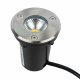 Грунтовый светильник Uniel ULU-B13A-3W/2700K IP67 GREY UL-00012388