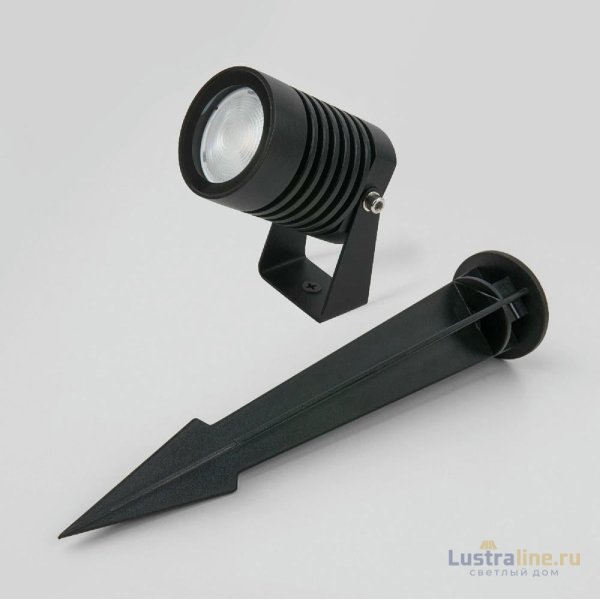 Уличный светодиодный светильник Elektrostandard Landscape 043 FL LED черный 4690389184062 a059011 Уличный светодиодный светильник Elektrostandard Landscape 043 FL LED черный 4690389184062 a059011