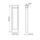 Садовый светильник Arlight Lgd-path-frame-rotary 020345(1)