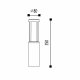 Ландшафтный светильник Elvan PJ-1512/1-11.5W-WW-Gr