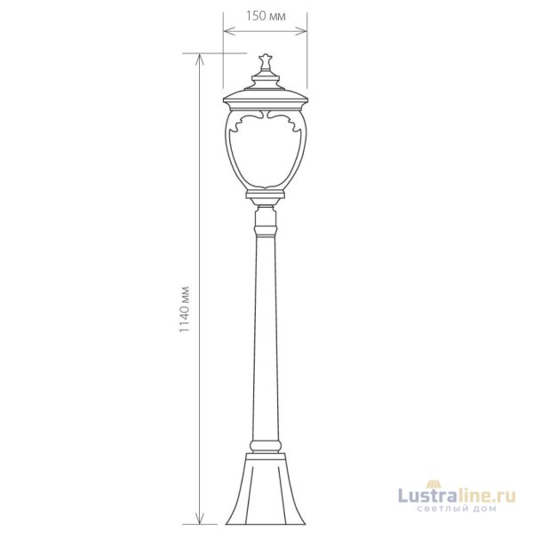 Уличный светильник Elektrostandard Andromeda F (GLYF-8024F) 4690389042683 Уличный светильник Elektrostandard Andromeda F (GLYF-8024F) 4690389042683