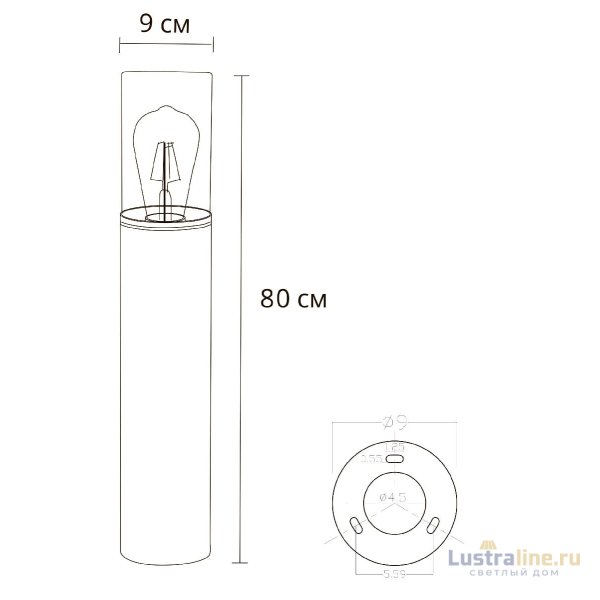 Ландшафтный светильник Arte Lamp Wazn A6218PA-1BK Ландшафтный светильник Arte Lamp Wazn A6218PA-1BK