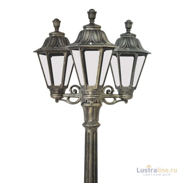 Уличный фонарь Fumagalli Ricu Bisso/Rut 3L E26.157.S30.BXF1R