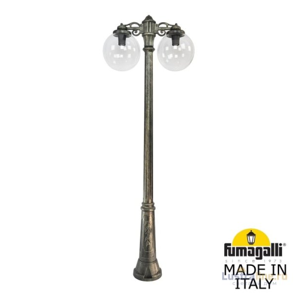 Парковый светильник Fumagalli Globe G30.157.S20.BXF1RDN Парковый светильник Fumagalli Globe G30.157.S20.BXF1RDN