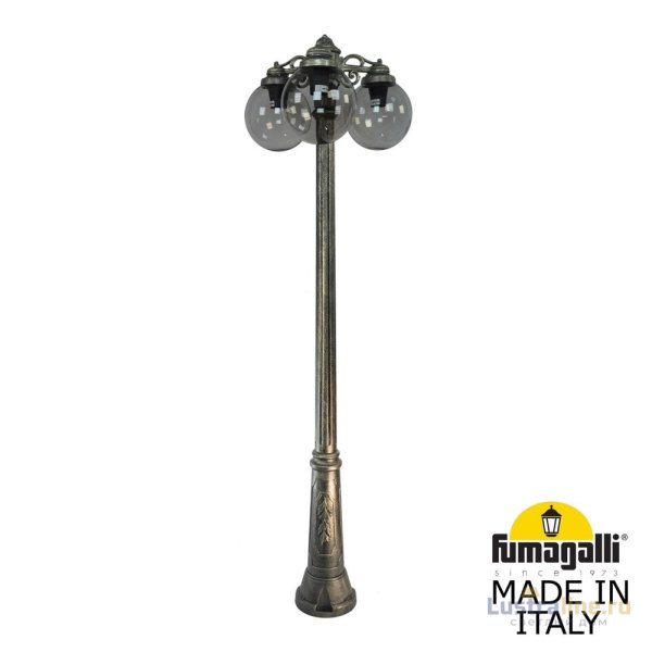 Парковый светильник Fumagalli Globe 250 G25.157.S30.BZF1RDN Парковый светильник Fumagalli Globe 250 G25.157.S30.BZF1RDN