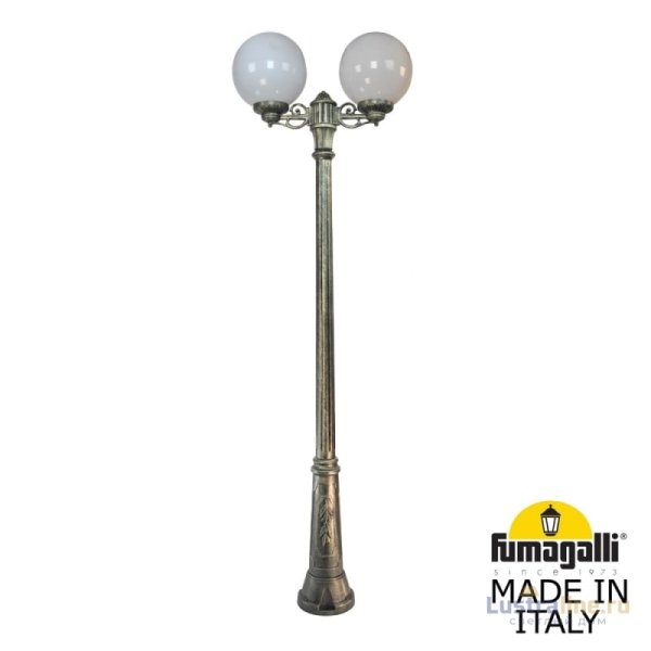 Парковый светильник Fumagalli Globe G30.157.S20.BYF1R Парковый светильник Fumagalli Globe G30.157.S20.BYF1R