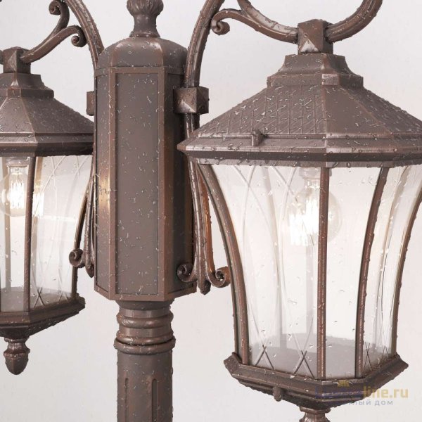 Садово-парковый светильник Elektrostandard Virgo F/2 капучино 4690389064876