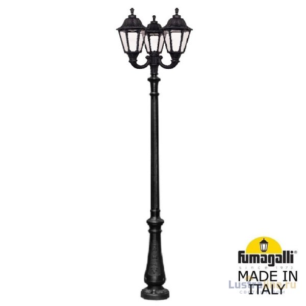 Садовый светильник Fumagalli Nebo Ofir/Noemi 3L E35.202.R30 E35.202.R30.AXH27 Садовый светильник Fumagalli Nebo Ofir/Noemi 3L E35.202.R30 E35.202.R30.AXH27