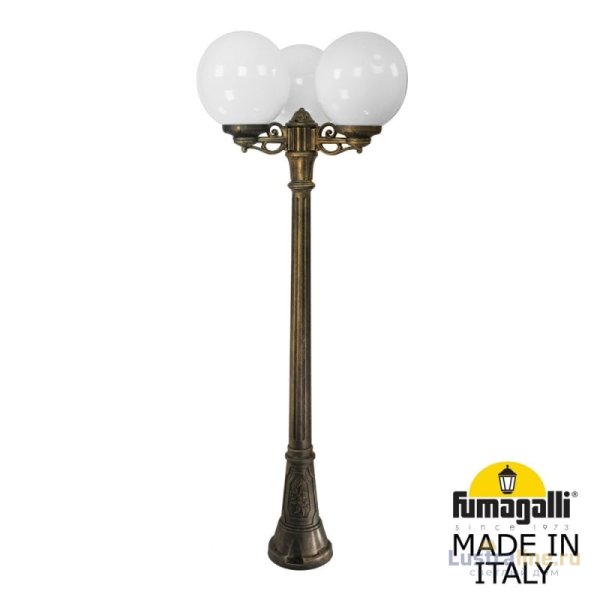 Парковый светильник Fumagalli Globe G30.158.S30.BYF1R Парковый светильник Fumagalli Globe G30.158.S30.BYF1R