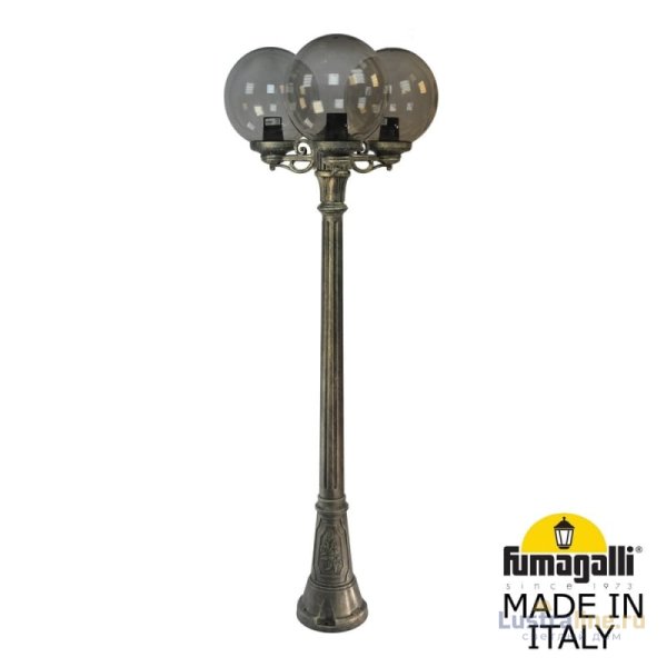 Парковый светильник Fumagalli Globe G30.158.S30.BZF1R Парковый светильник Fumagalli Globe G30.158.S30.BZF1R
