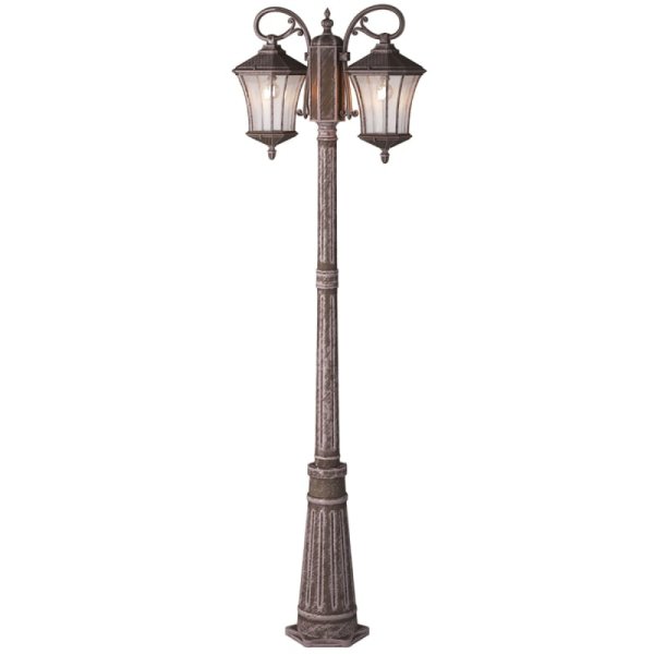 Садово-парковый светильник Elektrostandard Virgo F/2 капучино 4690389064876