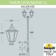 Садовый светильник Fumagalli E35.205.R20.AYH27
