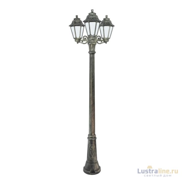 Уличный фонарь Fumagalli Gigi Bisso/Anna 3L E22.156.S30.BYF1R Уличный фонарь Fumagalli Gigi Bisso/Anna 3L E22.156.S30.BYF1R