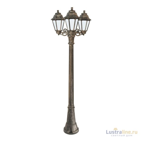 Уличный фонарь Fumagalli Artu Bisso/Anna 3L E22.158.S30.BYF1R Уличный фонарь Fumagalli Artu Bisso/Anna 3L E22.158.S30.BYF1R