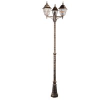 Парковый светильник Arte Lamp Madrid A1542PA-3BN