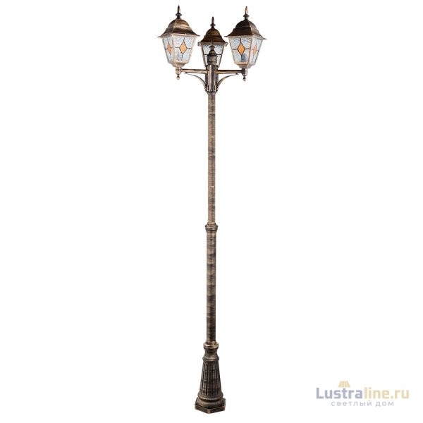 Парковый светильник Arte Lamp Madrid A1542PA-3BN Парковый светильник Arte Lamp Madrid A1542PA-3BN