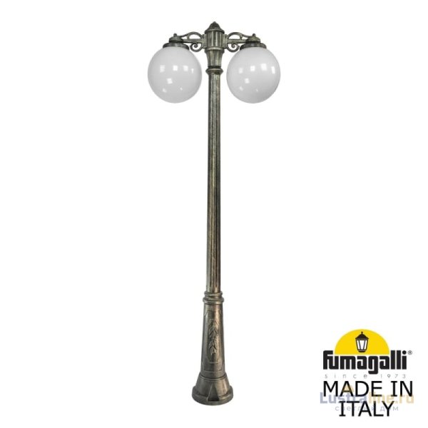Парковый светильник Fumagalli Globe G30.157.S20.BYF1RDN Парковый светильник Fumagalli Globe G30.157.S20.BYF1RDN