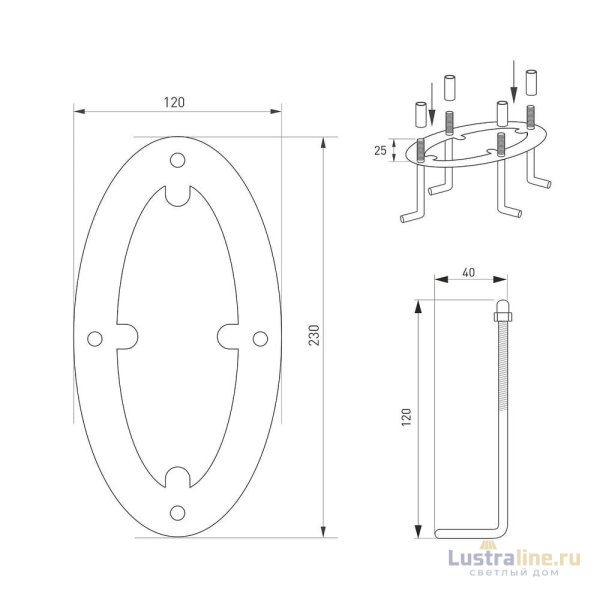 Уличный светильник Arlight LGD-MUSE-BOLL-H2000-18W Warm3000 (DG, 328 deg, 230V) 037522 Уличный светильник Arlight LGD-MUSE-BOLL-H2000-18W Warm3000 (DG, 328 deg, 230V) 037522