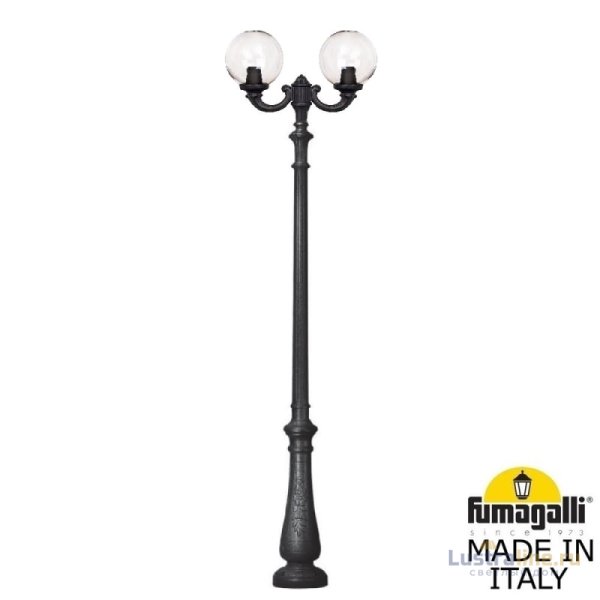 Парковый фонарь Fumagalli Globe G30.202.R20.AZF1R Парковый фонарь Fumagalli Globe G30.202.R20.AZF1R