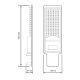 Уличный светодиодный консольный светильник Gauss Avenue 629536320