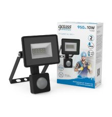 Прожектор светодиодный Gauss Elementary 10W 6500К 628511310