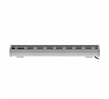 Прожектор светодиодный Uniel ULF-L52-12W/RGB/L50 DC24V IP65 Silver UL-00008369