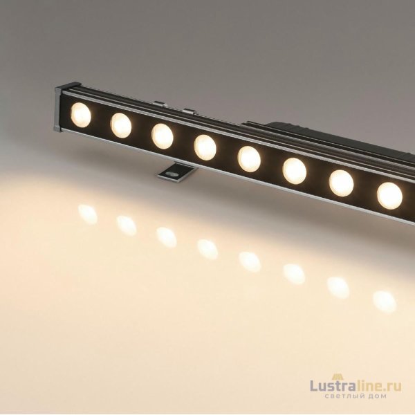 Линейный прожектор Arlight AR-LINE-500-12W Warm3000 (GR, 15 deg, 230V) 042176