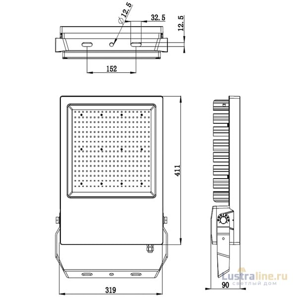 Прожектор Deko-Light Atik 732103