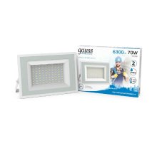 Прожектор светодиодный Gauss Slim 70W 6500К 613120370
