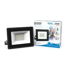 Прожектор светодиодный Gauss 20W 613100320