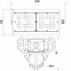 Прожектор Светон Галеон 21 ЭКО-60-К-30-ПТ/0/0-3К80-К67 CB-C0320141